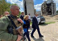 Alemania aboga por comenzar a "recosntruir" Ucrania aunque no haya acabado la guerra