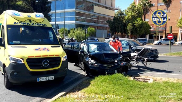 El VTC accidentado