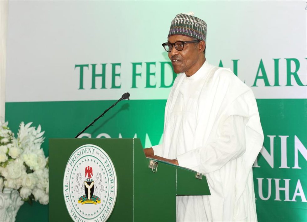 El presidente de Nigeria, Muhammadu Buhari.