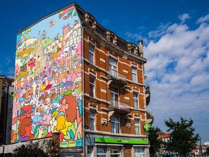 Bruselas se presenta como un monumento al aire libre en constante evolución