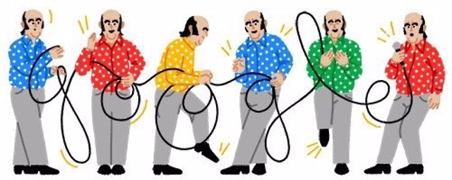 Doodle de Google por el 90 cumpleaños de Chiquito de la Calzada