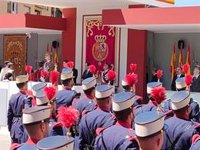 Huesca se vuelca con las Fuerzas Armadas en un multitudinario desfile