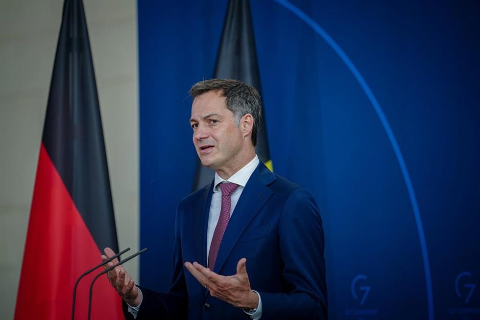El primer ministro belga, Alexander de Croo 