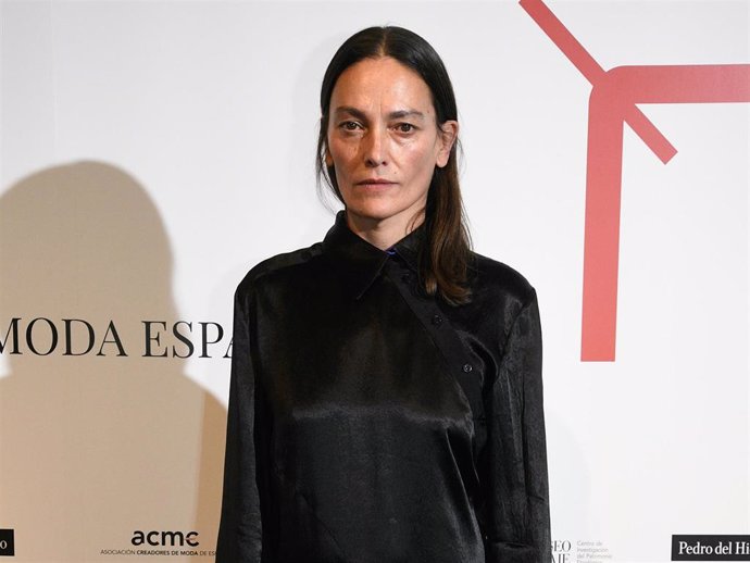 Laura Ponte asiste a la presentación de la nueva fundación Academia de la Moda Española que se celebra en el Museo del Traje