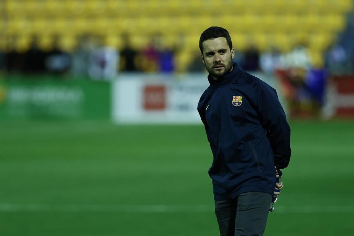 El entrenador del FC Barcelona femenino, Jonatan Giraldez