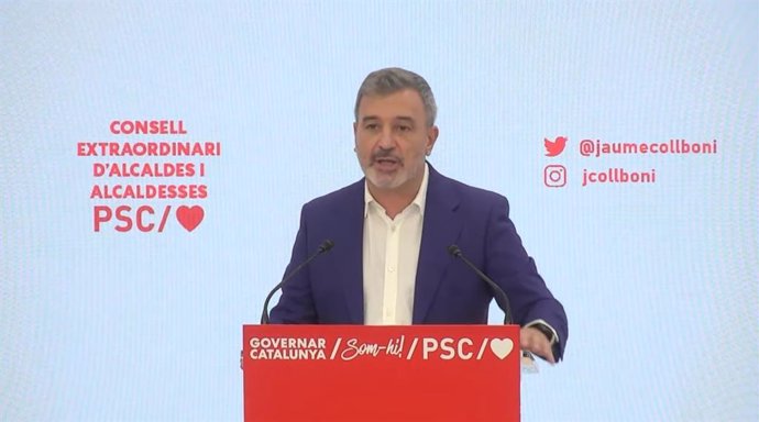 El líder del PSC en Barcelona y primer teniente de alcalde de la ciudad, Jaume Collboni