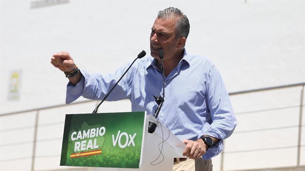 El secretario general de Vox Javier Ortega Smith, este sábado