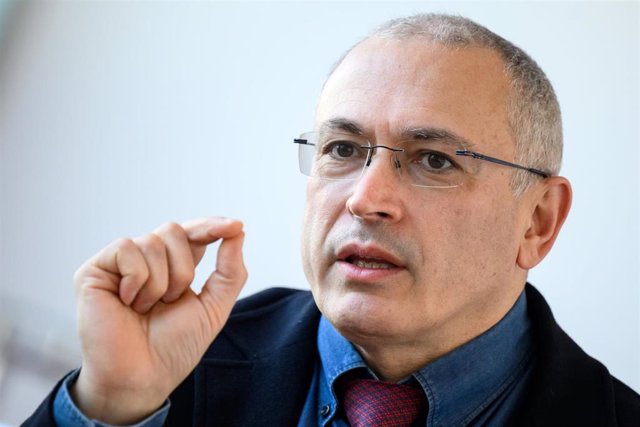 Archivo - El opositor ruso Mijail Jodorkovski