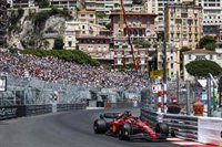Leclerc y Sainz garantizan la primera fila para Ferrari en el caos final en Mónaco