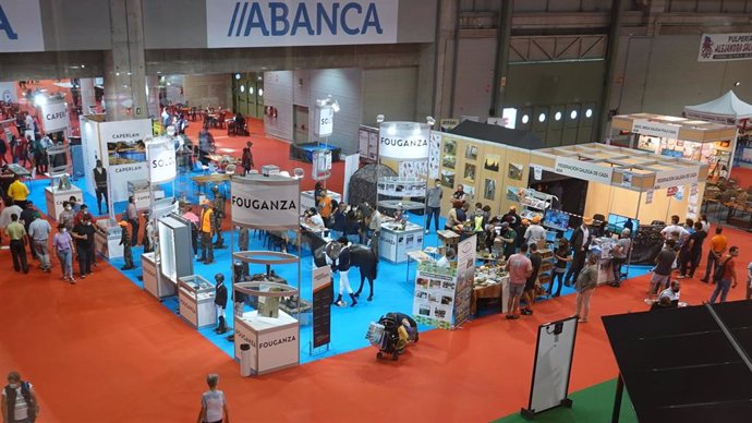 Feria de Caza, Pesca y Naturaleza Fecap Abanca 2021, en el recinto internacional de Silleda (Pontevedra).