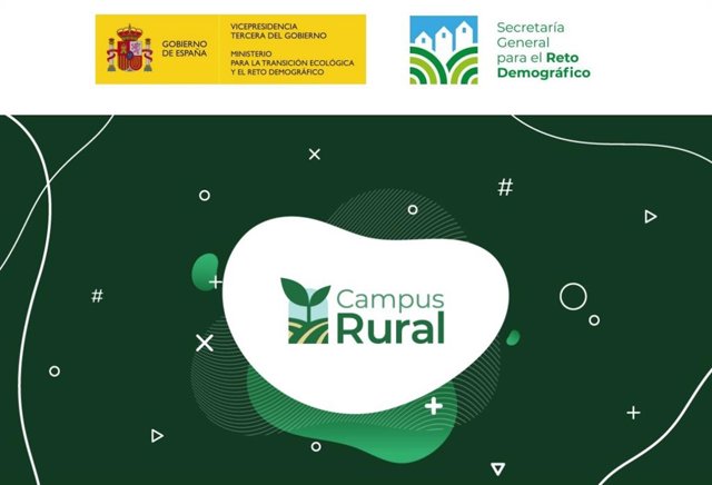 Cartel del programa del Miteco Campus Rural