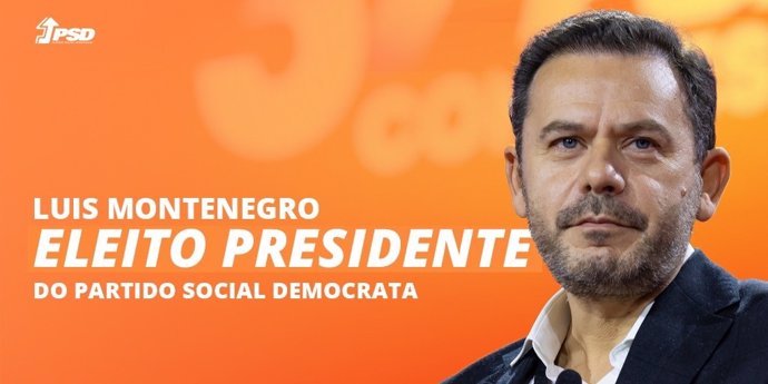 El presidente del Partido Social Demócrata de Portugal (SPD), Luís Montenegro