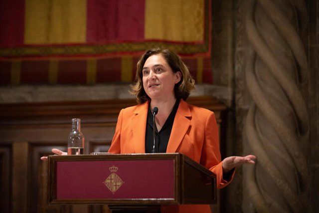 Archivo - La alcaldesa de Barcelona, Ada Colau