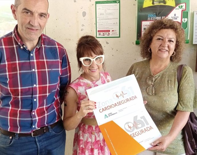 Entrega del certificado de Zona Cardioasegurada