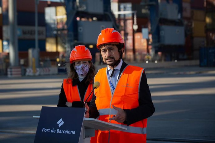 Archivo - El presidente del Puerto de Barcelona, Dami Calvet