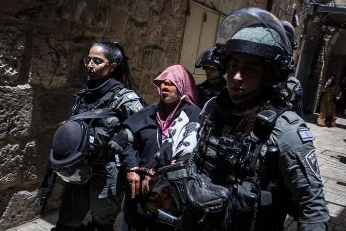 Detenciones durante el día de Jerusalén 