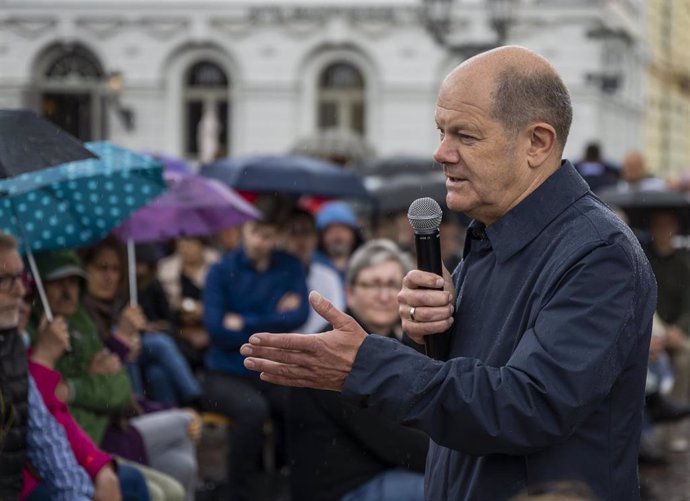 El canciller alemán, Olaf Scholz