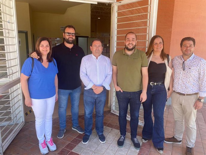 El diputado nacional del PSOE Miguel González en Puertollano