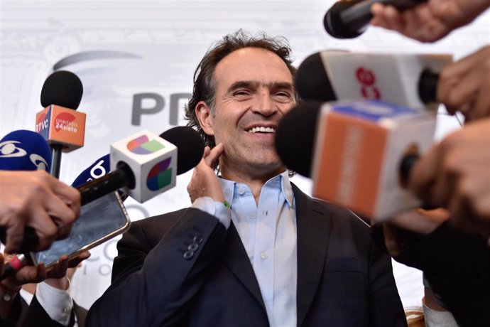 El candidato presidencial colombiano Federico 'Fico' Gutiérrez