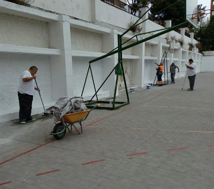 Obras de mantenimiento en los colegios
