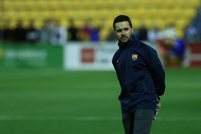 L'entrenador del FC Barcelona femení, Jonatan Giráldez