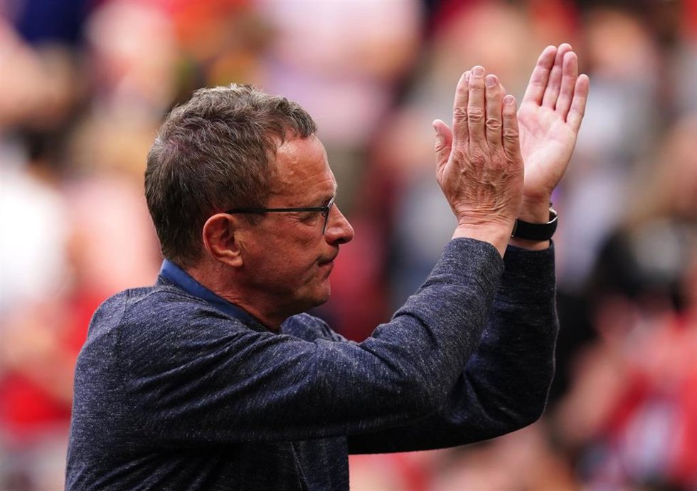 Archivo - El técnico alemán Ralf Rangnick