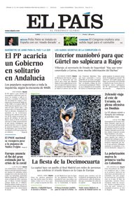 Las portadas de los periódicos del lunes 30 de mayo