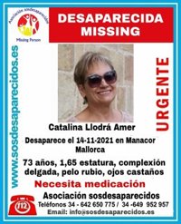 Buscan a una mujer desaparecida en Manacor en noviembre del año pasado