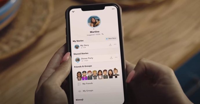 Historias Compartidas, la nueva función de Snapchat.