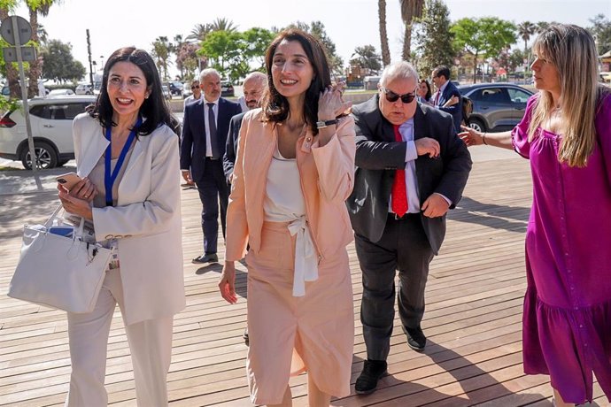 La ministra de Justicia, Pilar Llop, en la inauguración del 'XII Congreso Notarial Español, a 19 de mayo del 2022 en Málaga (Andalucía, España).