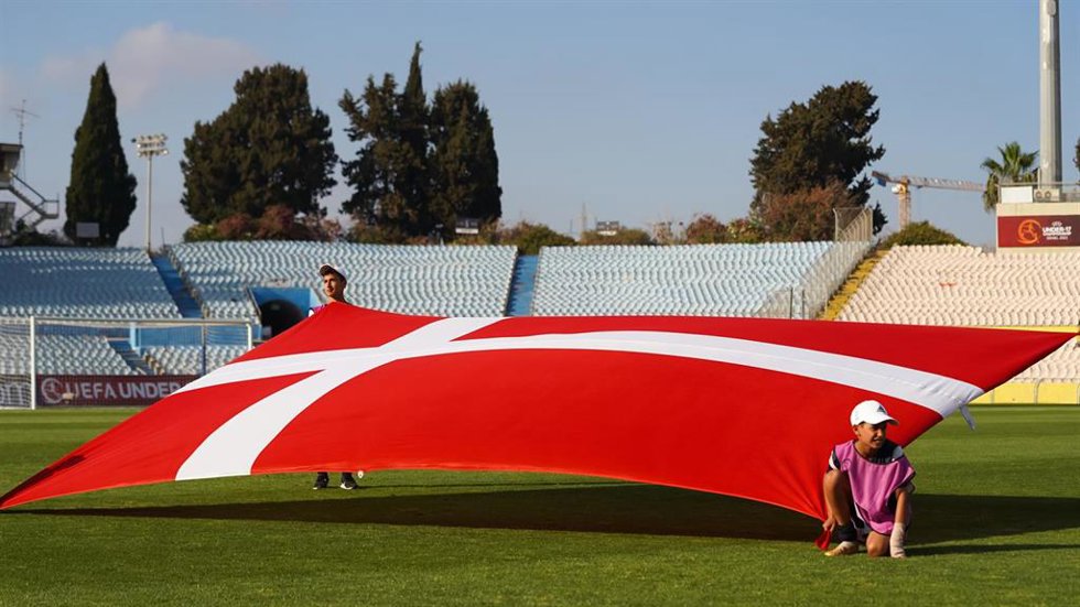 Bandera de Dinamarca.