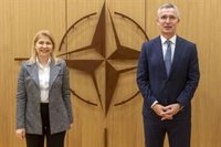 Ucrania reclama a la OTAN que reconozca a Rusia como un país "patrocinador del terrorismo"