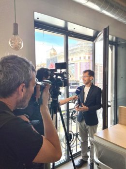 El presidente de Activa Canarias, José Luis Echevarría