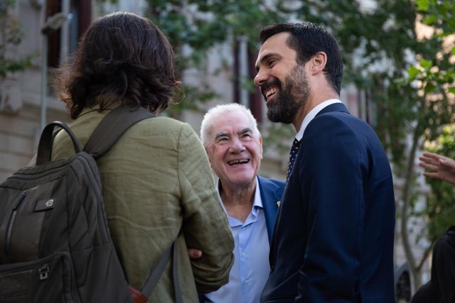 Archivo - Ernest Maragall i Roger Torrent