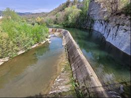 Esclusa de Can Trinxet, en Sant Quirze de Besora (Barcelona)