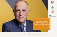 Tebas y el 'Impulso' de la industria del fútbol, protagonistas este martes en los Desayunos Deportivos de EP
