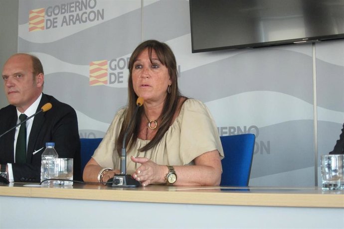 La consejera de Sanidad, Sira Repollés.