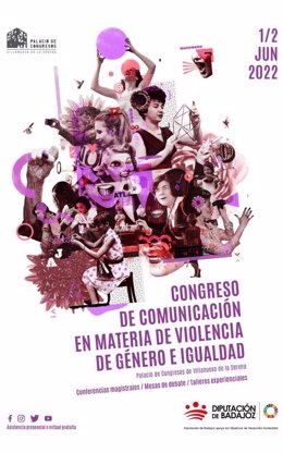 Cartel Congreso Comunicación en violencia de Género
