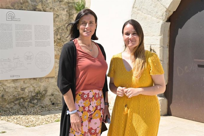 La alcaldesa y presidenta de la FSC, Gema Igual, y la directora de la FSC, Almudena Díaz