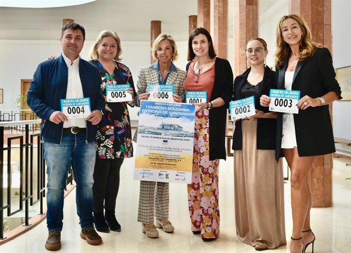 Presentación de la I Marcha Solidaria Patrona de Santander