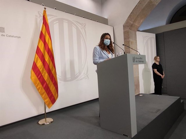 La portaveu del Govern, Patrícia Plaja