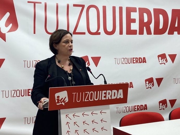 La diputada de IU, Henar Moreno