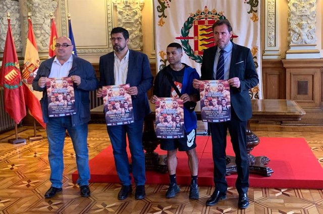 Presentación de la velada de boxeo del próximo 10 de junio.