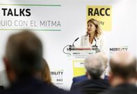 Raquel Sánchez destaca los 213 millones del Gobierno para movilidad sostenible en Catalunya