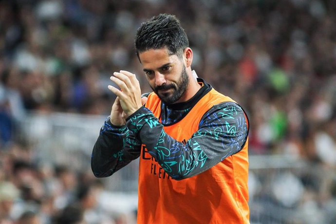 Francisco "Isco" Alarcon, jugador del Real Madrid durante un partido de liga