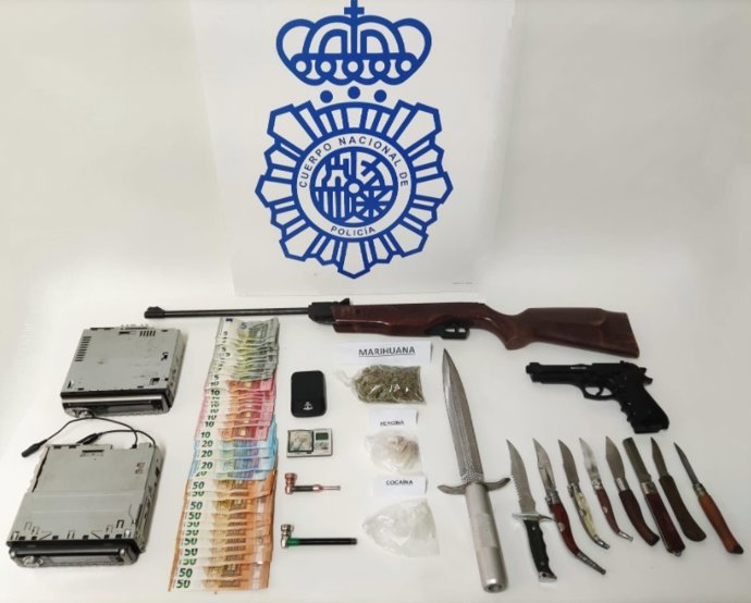 Desmantelada una narcovivienda en Puertollano