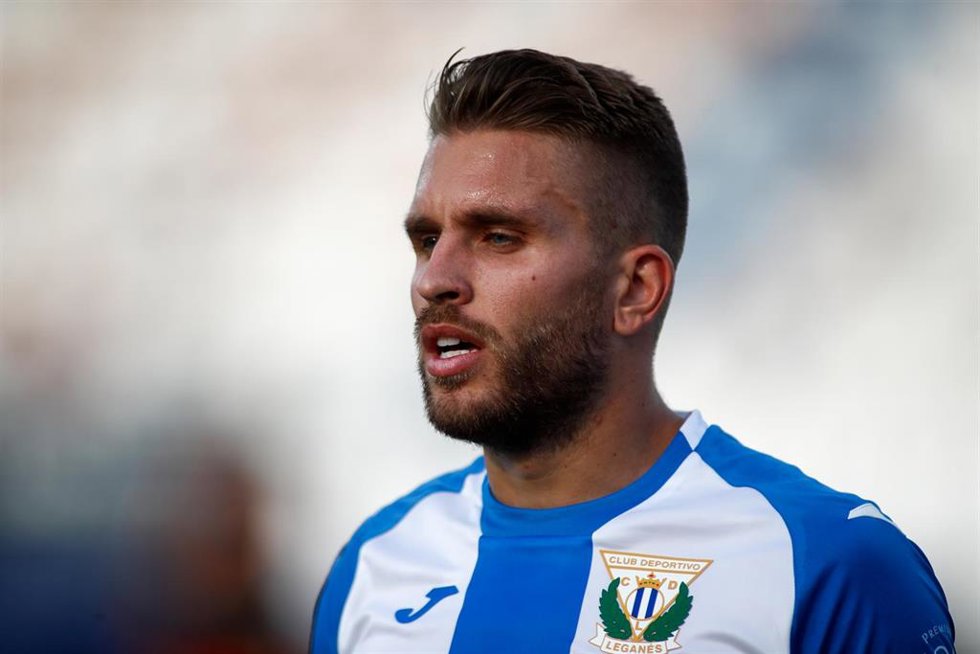 Archivo - Kevin Rodrigues durante su temporada en el Leganés