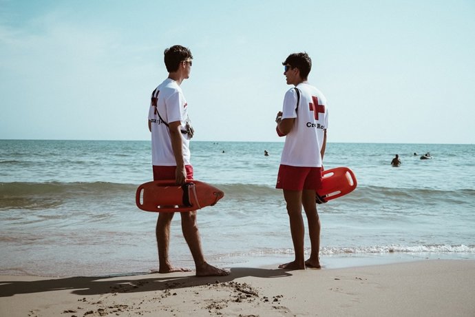 Socorristes de Creu Roja