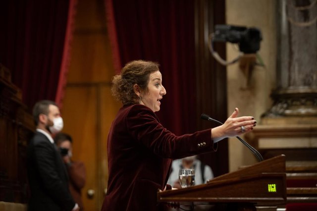 Archivo - La portaveu del PSC al Parlament, Alícia Romero