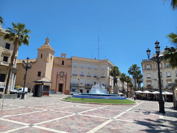 Plaza de las Monjas de Huelva.